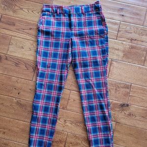 Old Navy Plaid Pixie Pants
